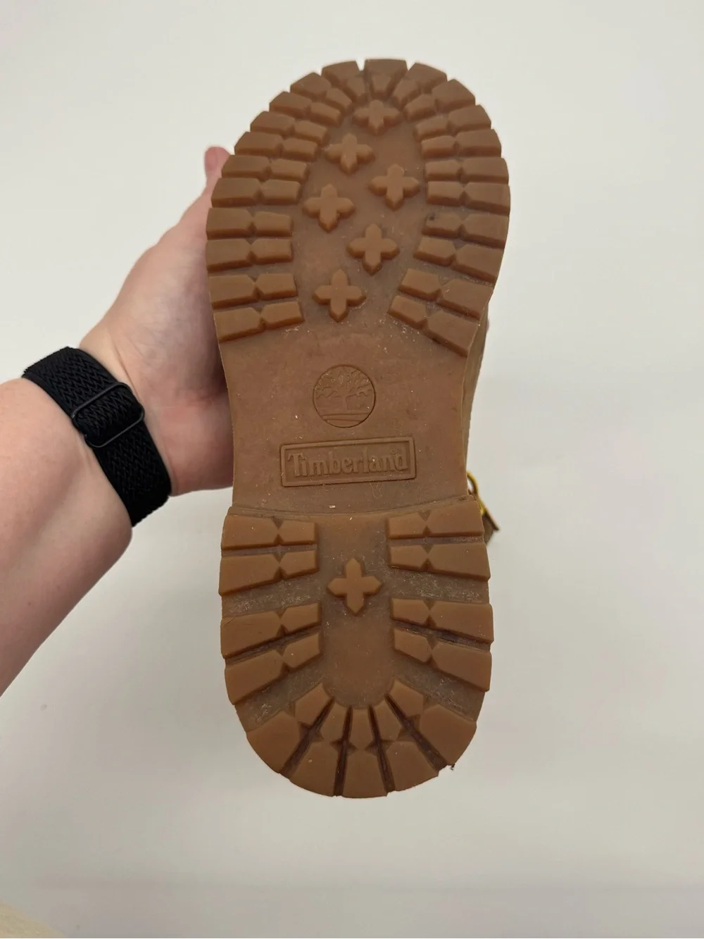 Timberland Brown Suede Lace-Up Work Boot